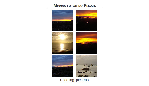 Fast Flickr Widget