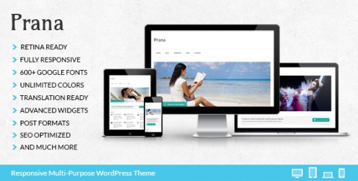Prana � Premium WordPress Theme