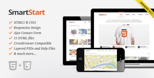 SmartStart - Responsive HTML5 Template