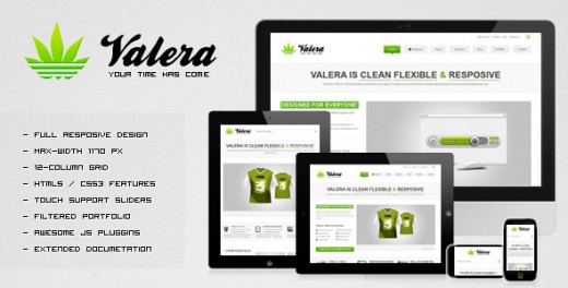 VALERA - Responsive HTML Template