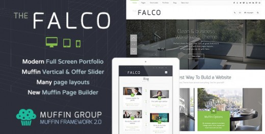 Falco - Responsive WordPress Theme