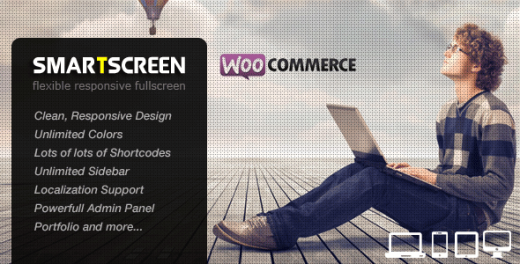 SmartScreen Fullscreen Responsive WP Theme