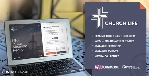 ChurchLife - Responsive Church WordPress Theme