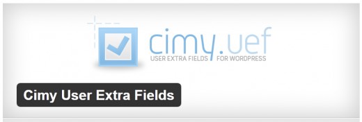 Cimy User Extra Fields