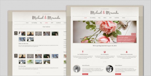 Wedding - Classic and Elegant WordPress Theme