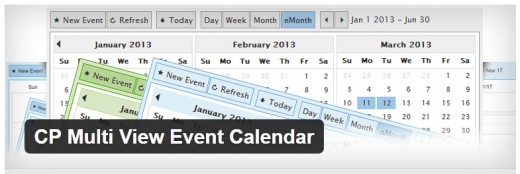 CP Multi View Event Calendar