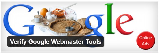 Verify Google Webmaster Tools