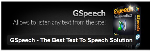 GSpeech - The Best Text To Speech Solution