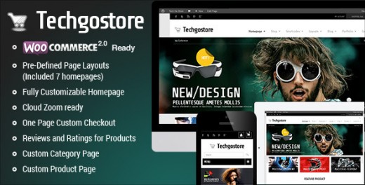TechGoStore WooCommerce WordPress Theme