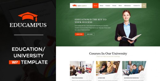 Educampus - Education & University WordPress Theme