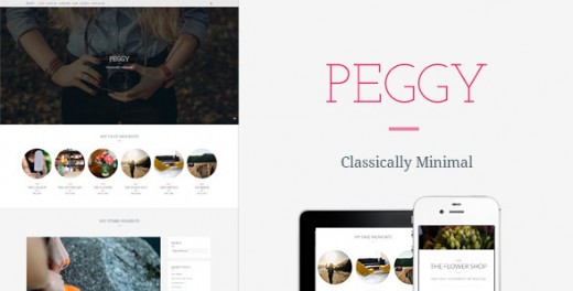Peggy - A Responsive WordPress Blog Theme
