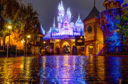 Rain Behind The Castle