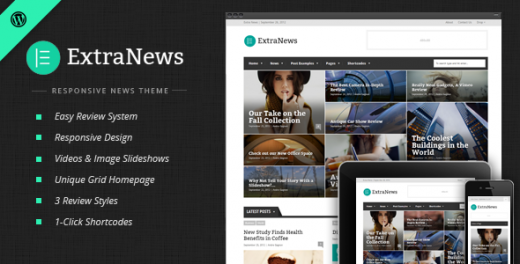 ExtraNews - News and Magazine Theme