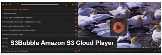 S3Bubble Amazon S3 Cloud Player