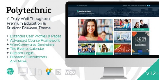 Polytechnic - Powerful Education, Courses & Events Theme
