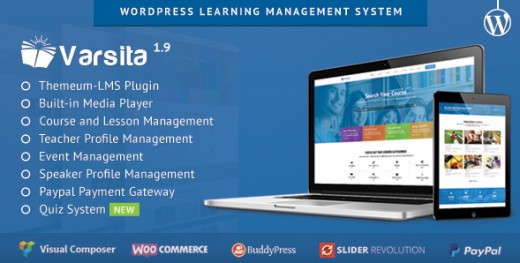 Varsita - WordPress Learning Management System Theme